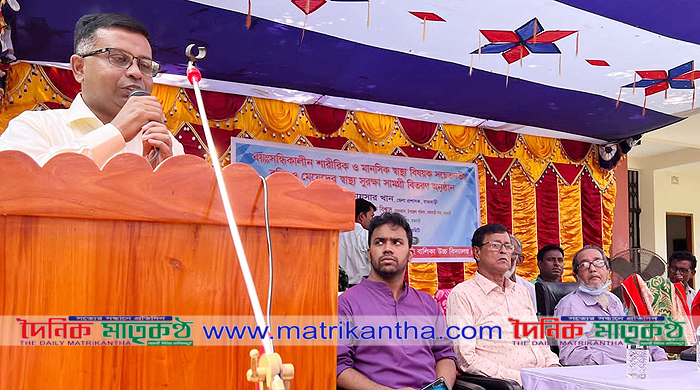 বেলগাছী বালিকা উচ্চ বিদ্যালয়ে ছাত্রীদের বয়ঃসন্ধিকালীন স্বাস্থ্য বিষয়ক সচেতনতা সভা